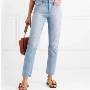 Madewell Women's Light Blue Straight Leg Jeans